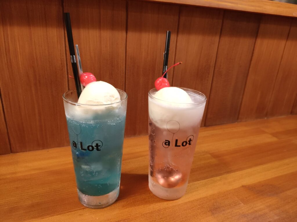 aLotカラフルクリームソーダ