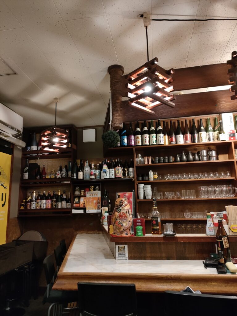 居酒屋わこちゃんち店内