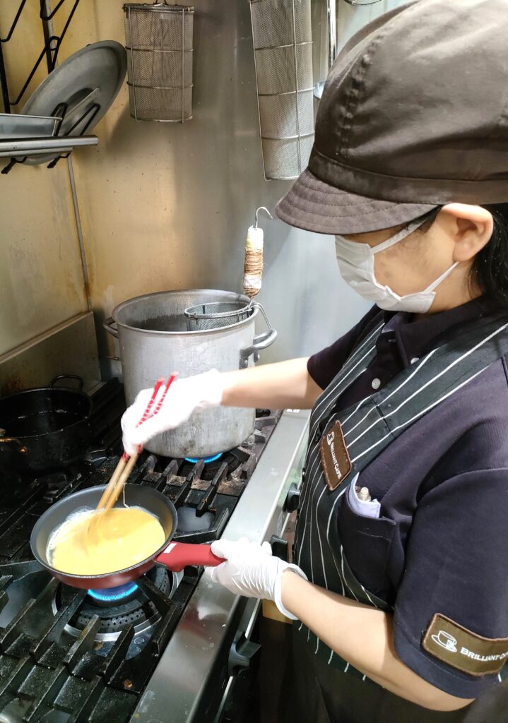 ブリリアントカフェオムレツ